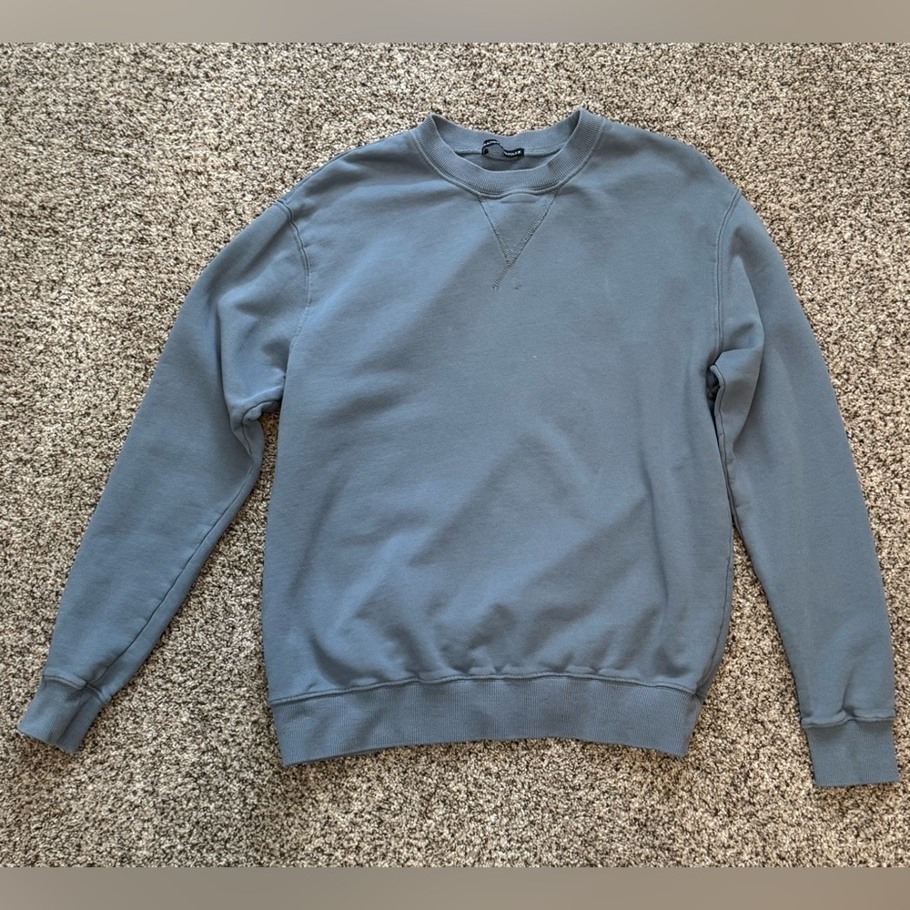 Brandy Melville Light Blue crew neck sweatshirt